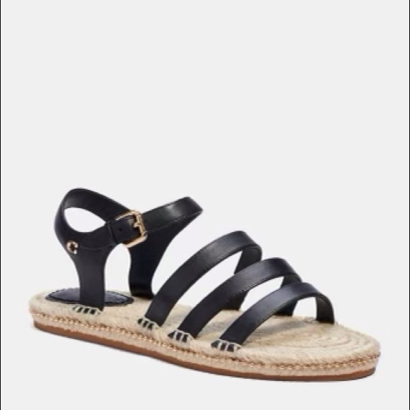 Coach  Womenś Carissa Espadrille Sandal Size 8.5 - Picture 4 of 6